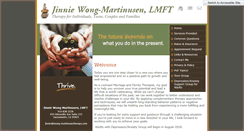 Desktop Screenshot of jwong-martinusentherapy.com